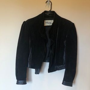 Wilsons Suede & Leather Vintage 80's Moto Jacket
